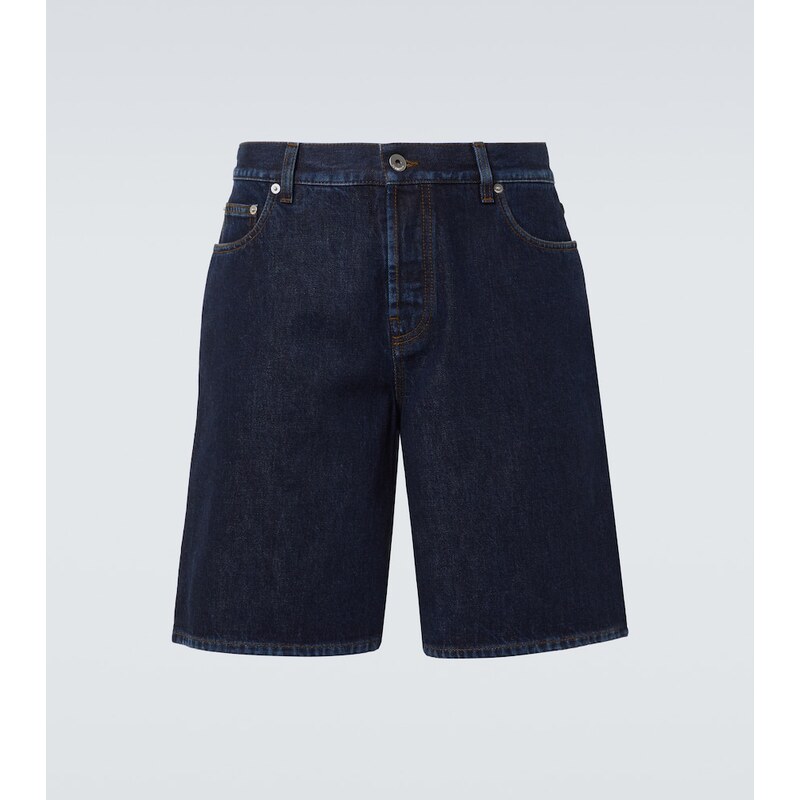 Burberry Mid-rise denim shorts 68185752