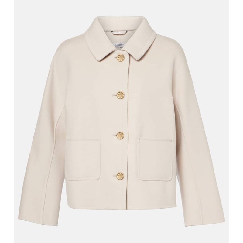 S Max Mara Sogno double-breasted virgin wool jacket 68002873