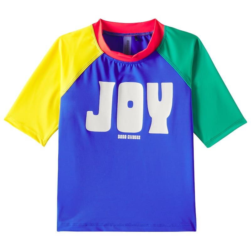Bobo Choses Colorblock logo rashguard top 68044400