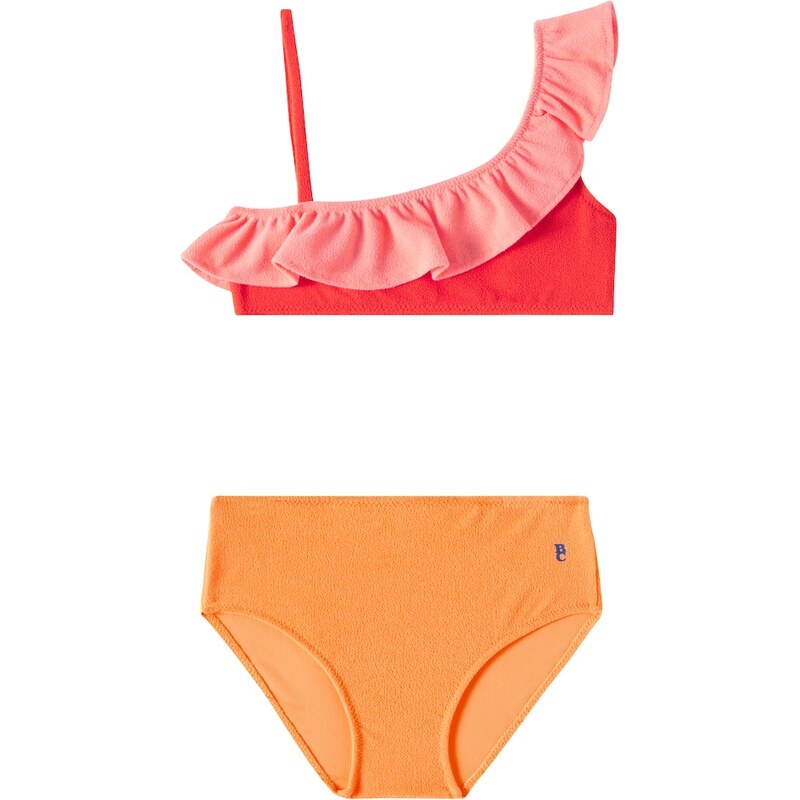 Bobo Choses Ruffled asymmetrical bikini 67952265