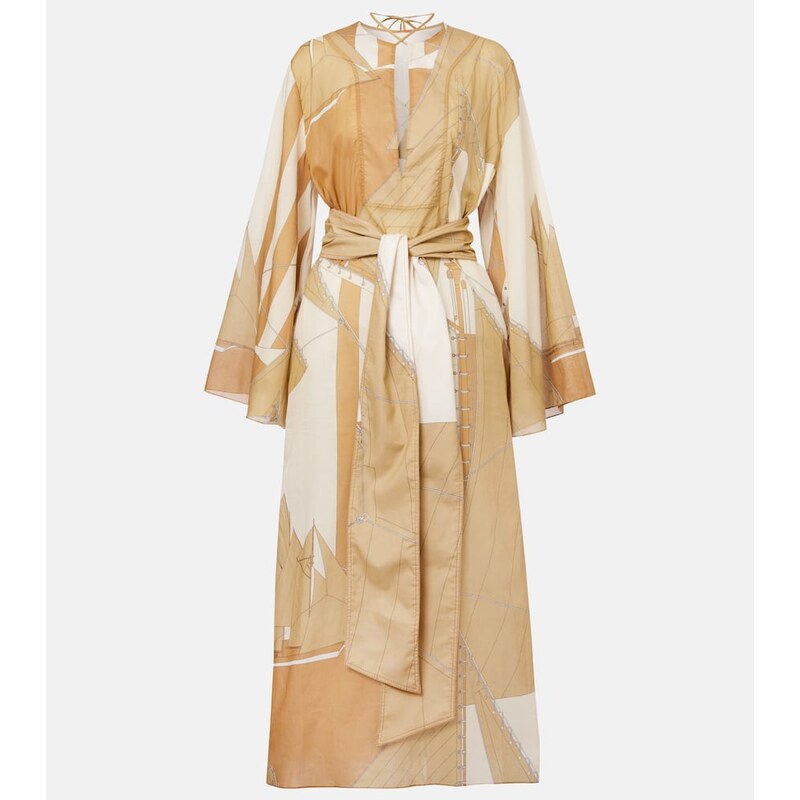 Johanna Ortiz Aqua Cruiser cotton voile kaftan 68024189