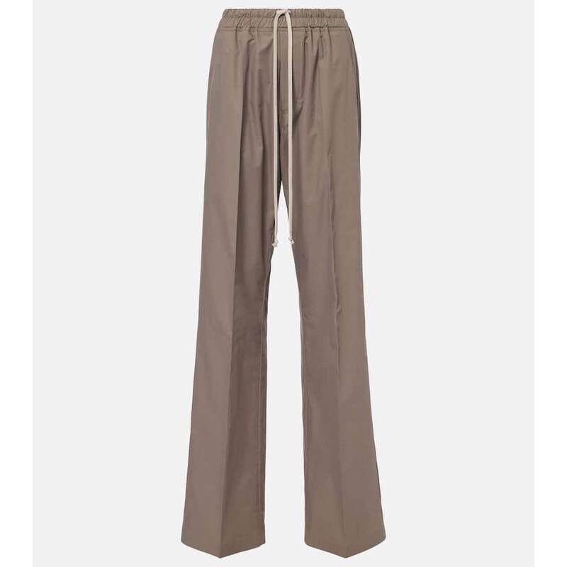 Rick Owens Dietrich cotton wide-leg pants 67951948