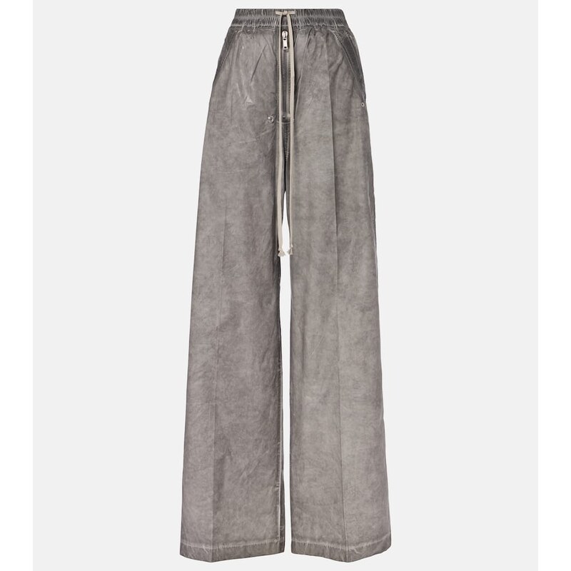 Rick Owens Geth cotton wide-leg pants 67962433