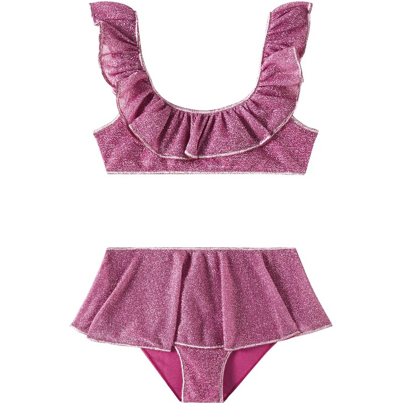 Oseree Kids OsÃree Kids Lumière ruffled lamà bikini 68255101