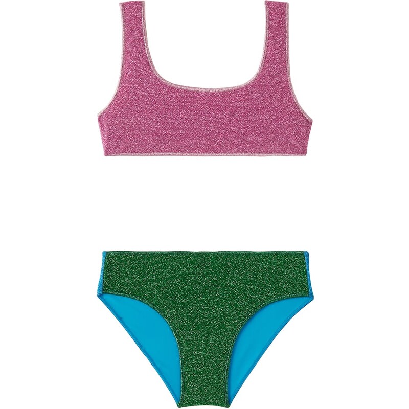 Oseree Kids OsÃree Kids LumiÃ¨re lamÃ bikini 68227924