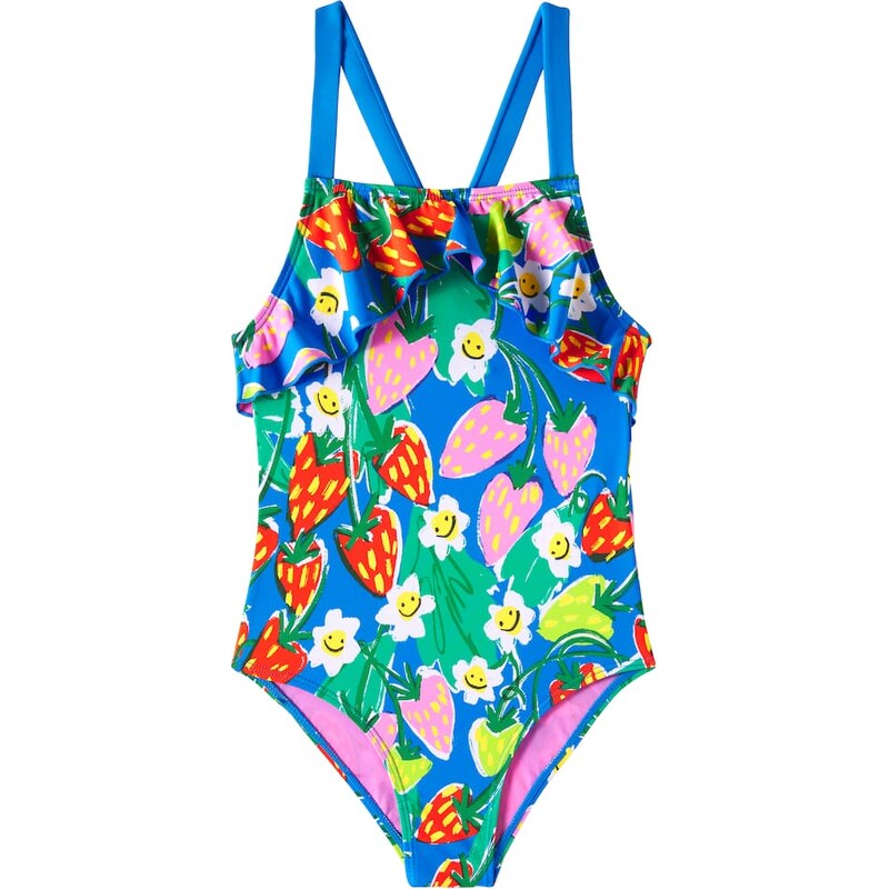 Stella McCartney Kids Floral ruffled swimsuit 67992971