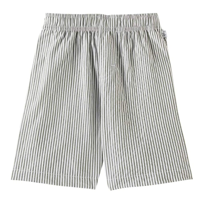 Il Gufo Striped cotton Bermuda shorts 68081000