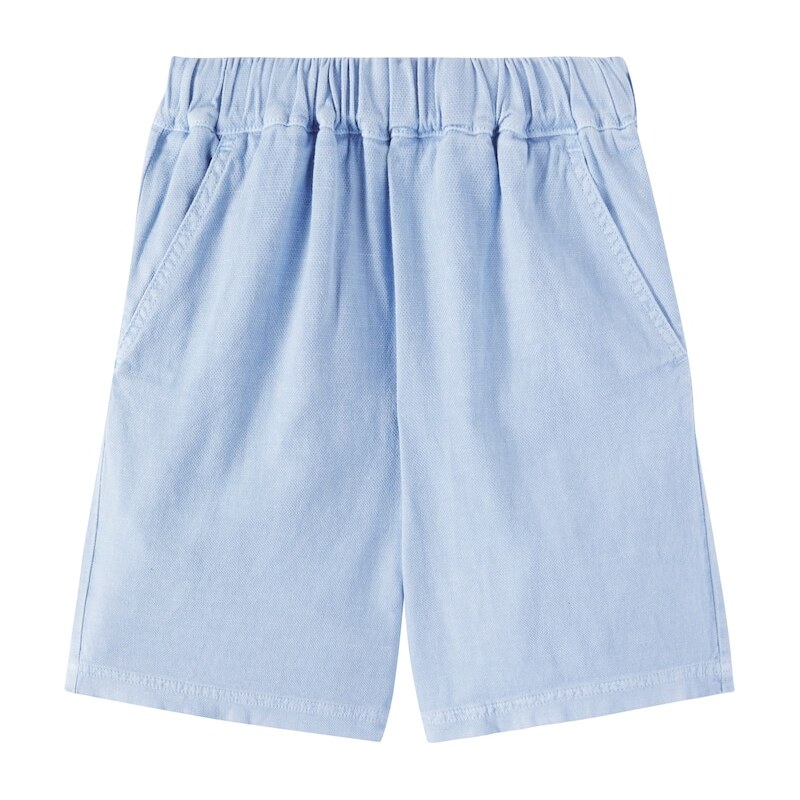 Il Gufo Cotton and linen Bermuda shorts 68282060