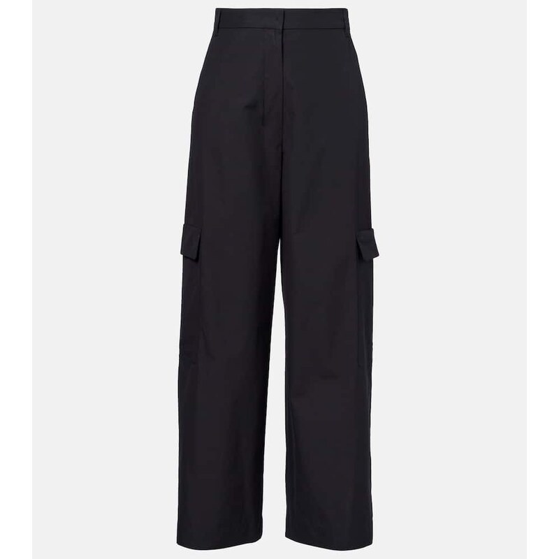 S Max Mara Gloria high-rise cotton cargo pants 68307540