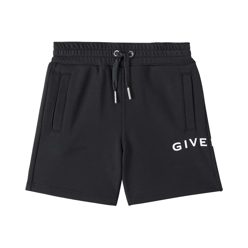 Givenchy Kids 4G cotton-blend shorts 68170941