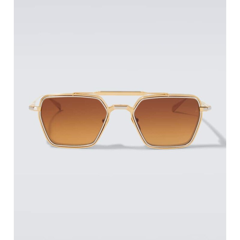 Jacques Marie Mage Commodore square sunglasses 68181363