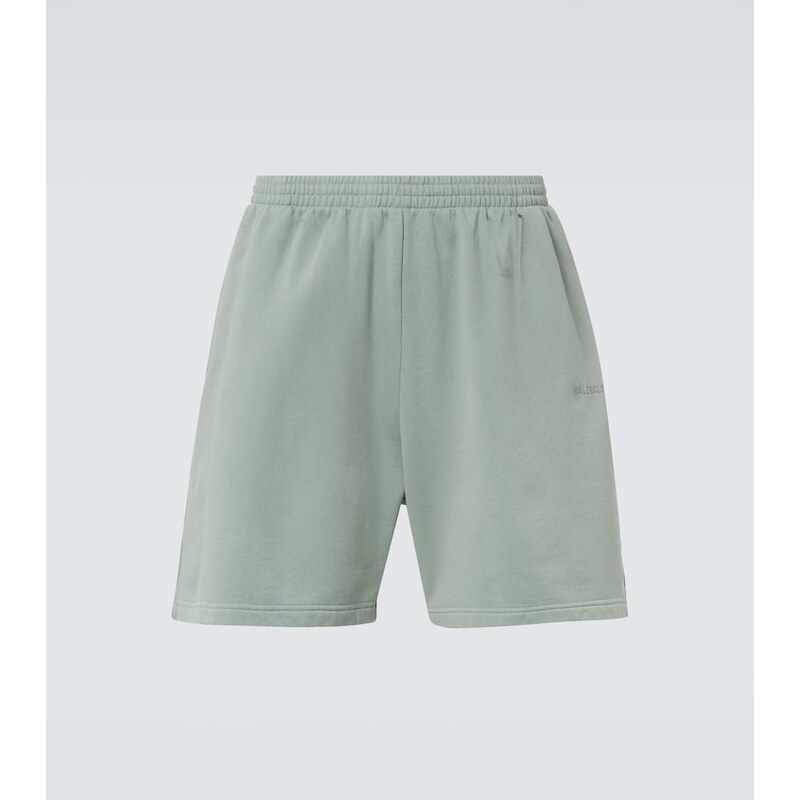 Balenciaga Logo cotton jersey shorts 68237072