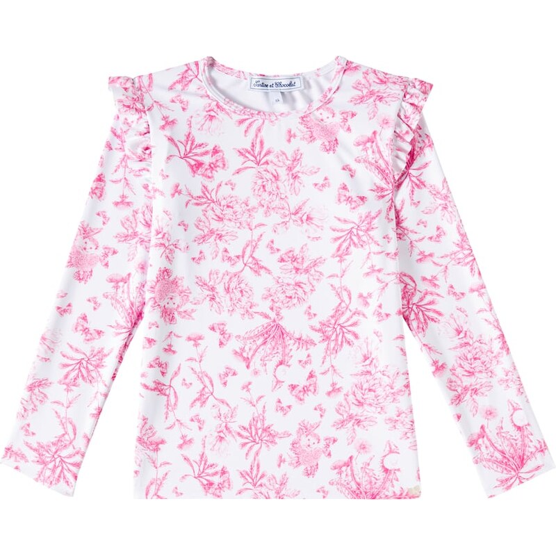 Tartine et Chocolat Floral rashguard top 68039166