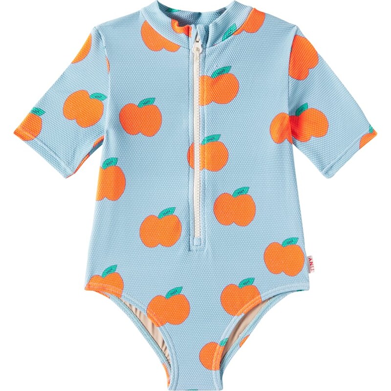 Tinycottons Apples printed rashguard swimsuit 68013748