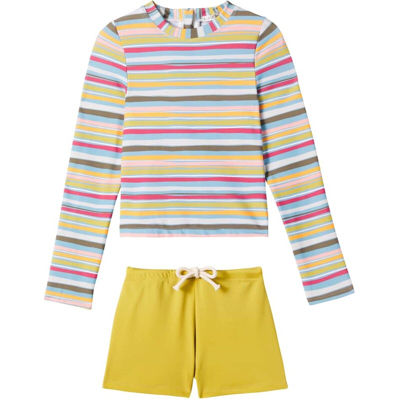 Louise Misha Agik rashguard top and swim trunks set 68290615