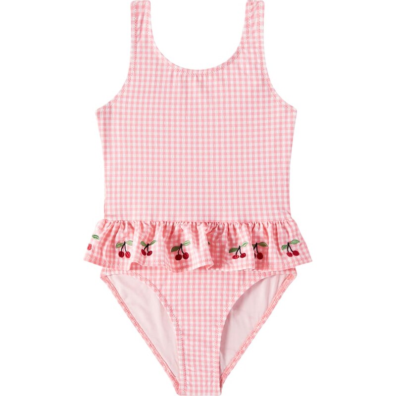 Konges Slojd Konges SlÃ¸jd Soline embroidered gingham swimsuit 68023834