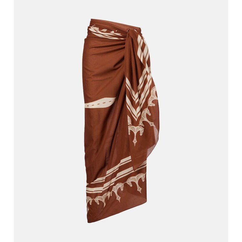 Johanna Ortiz Cotton printed beach cover-up 68235432