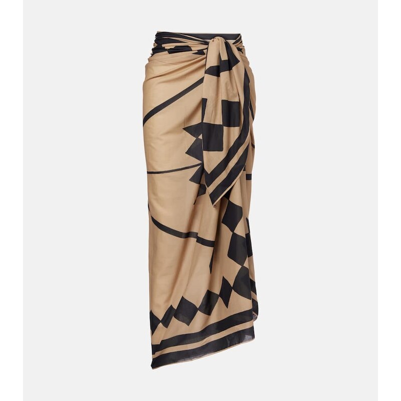 Johanna Ortiz Cotton printed beach cover-up 68107699