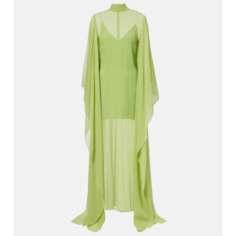 Taller Marmo Lanzarote semi-sheer silk kaftan 67993855