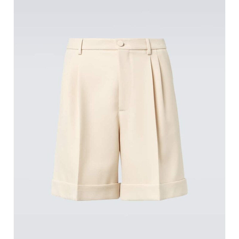 Valentino Wool gabardine Bermuda shorts 68055624