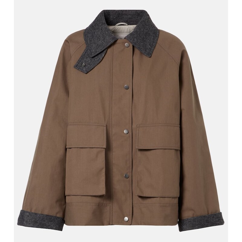 Brunello Cucinelli Cotton-blend jacket 68013450