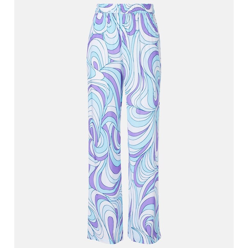 Melissa Odabash Olivia printed wide-leg pants 68139011