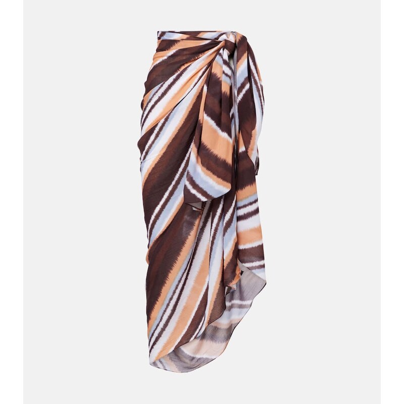 Faithfull Abaya striped beach cover-up 68039384