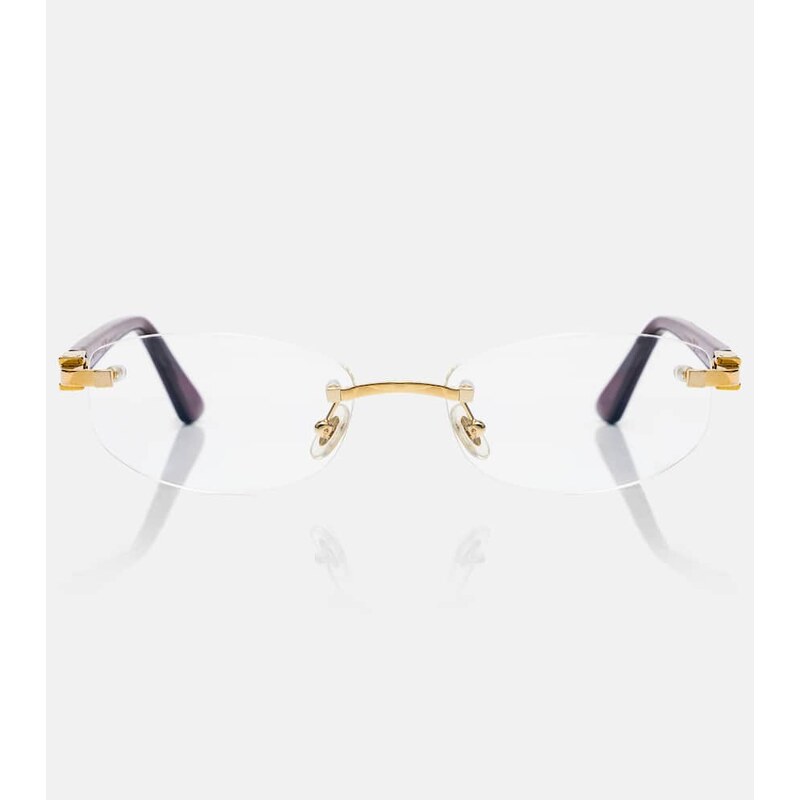 Cartier Eyewear Collection Signature C oval glasses 68099974