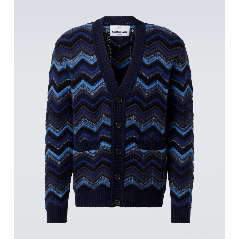 Missoni Zigzag wool-blend cardigan 67942340