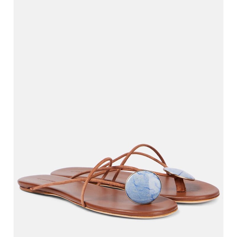 Christopher Esber Doma embellished thong sandals 67993141