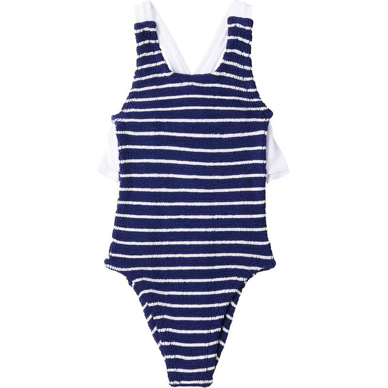 Hunza G Kids Lara frilled swimsuit 68283310