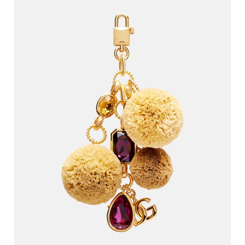 Dolce&Gabbana DG embellished keychain 68318118