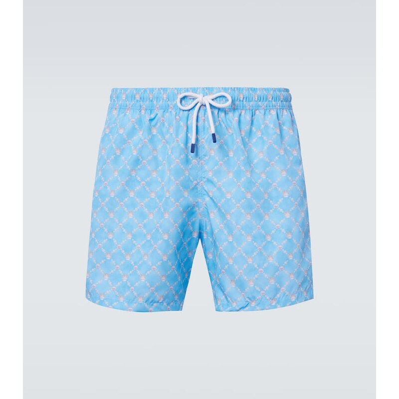 Fedeli Madeira printed swim trunks 68198261