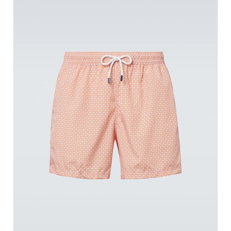 Fedeli Madeira printed swim trunks 67994297