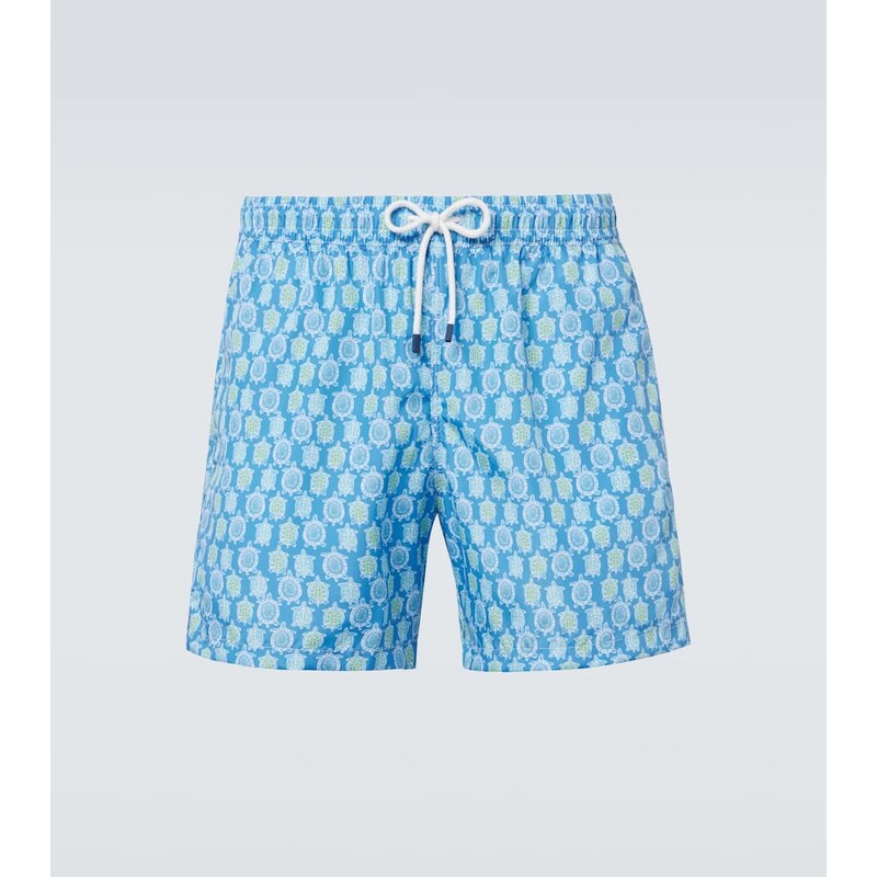 Fedeli Madeira printed swim trunks 68171364