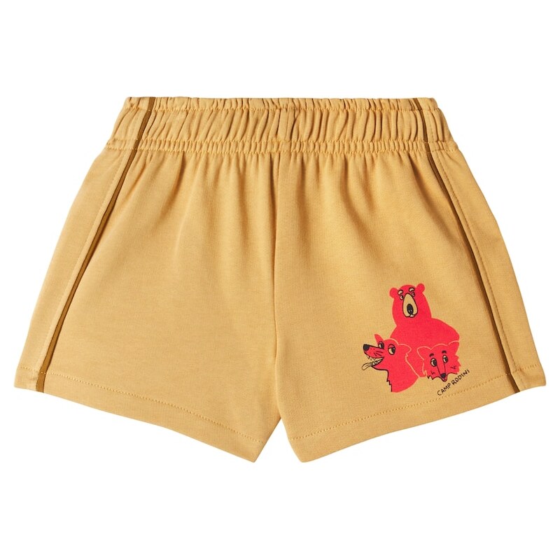 Mini Rodini Printed cotton jersey shorts 68267981