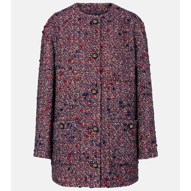 Gucci Wool-blend tweed jacket 68256834