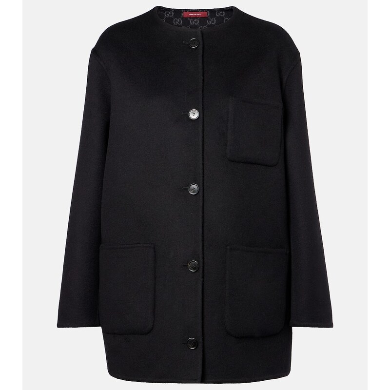 Gucci GG reversible wool jacket 68308635