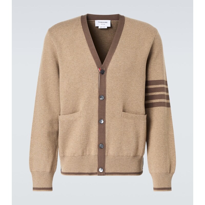 Thom Browne 4-Bar cotton cardigan 68293053