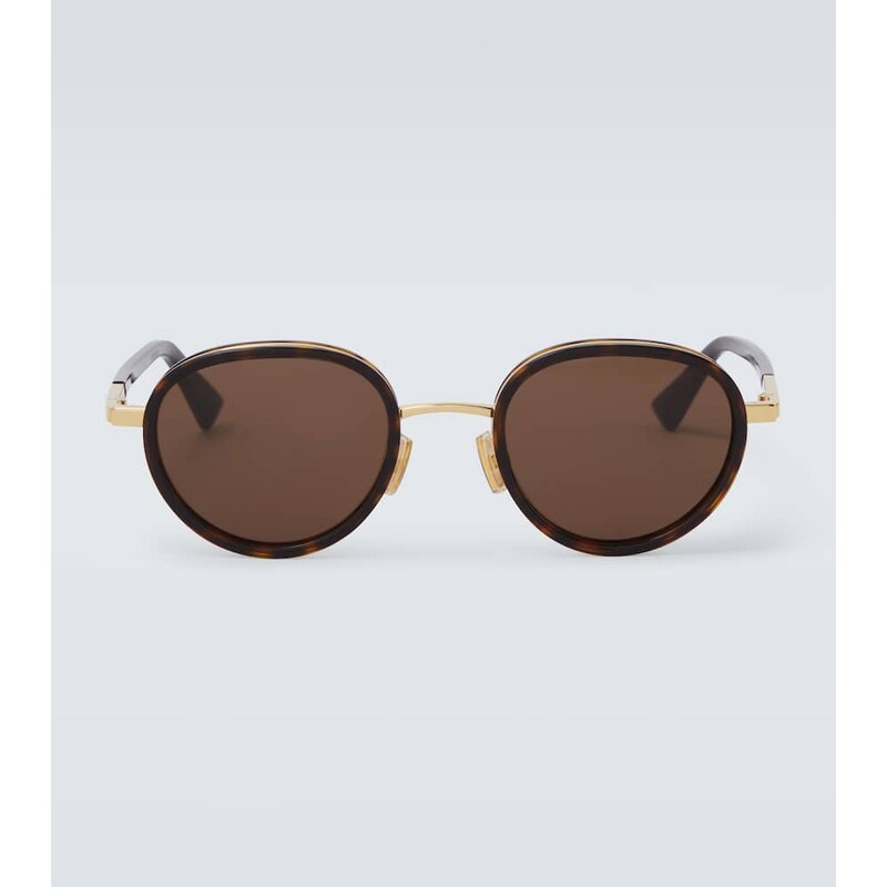 Bottega Veneta Forte Panthos round sunglasses 68107496