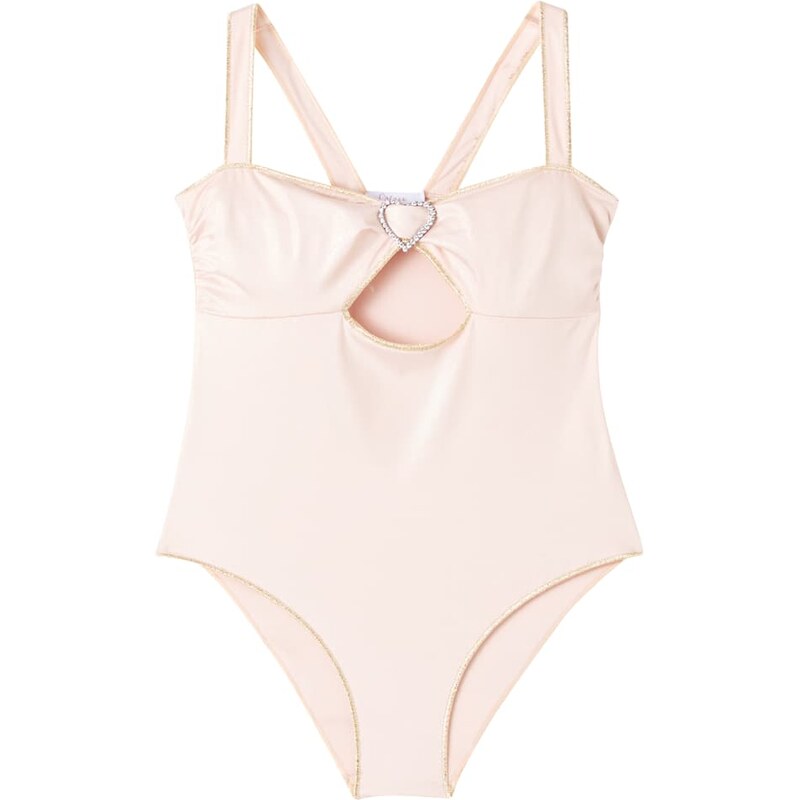 Oseree Kids OsÃree Kids Embellished cutout swimsuit 68025873