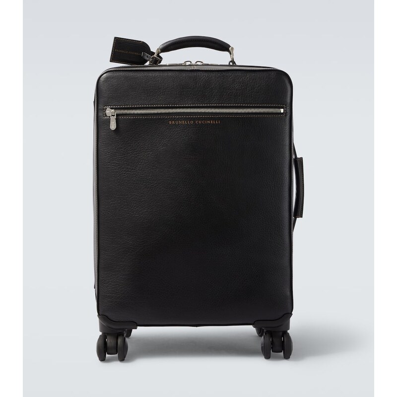 Brunello Cucinelli Leather carry-on suitcase 67954082