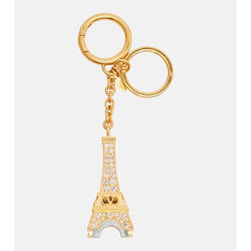 Valentino Garavani VLogo Signature Eiffel Tower keyring 68044639