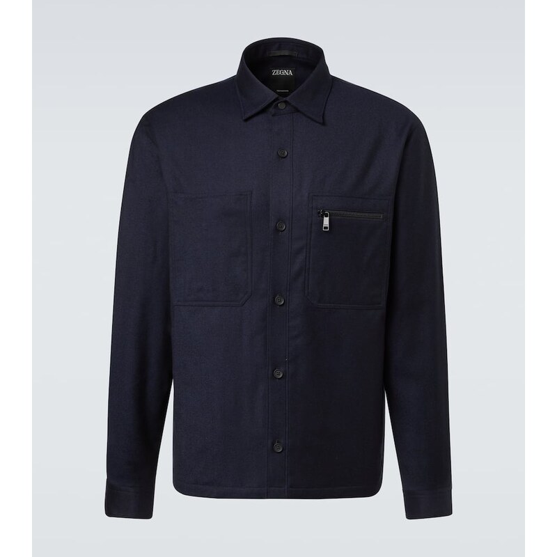 Zegna Wool overshirt 68288423