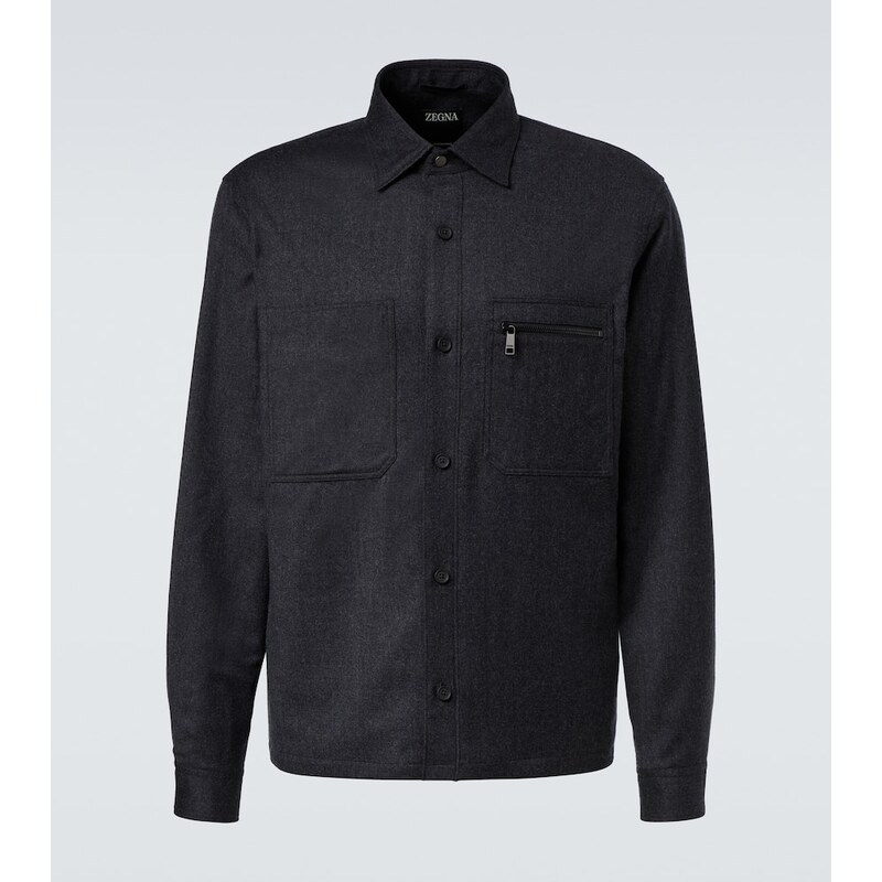 Zegna Wool overshirt 67995164