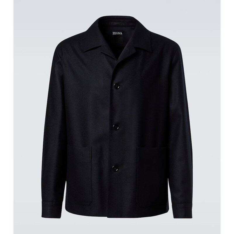 Zegna Wool overshirt 68277807