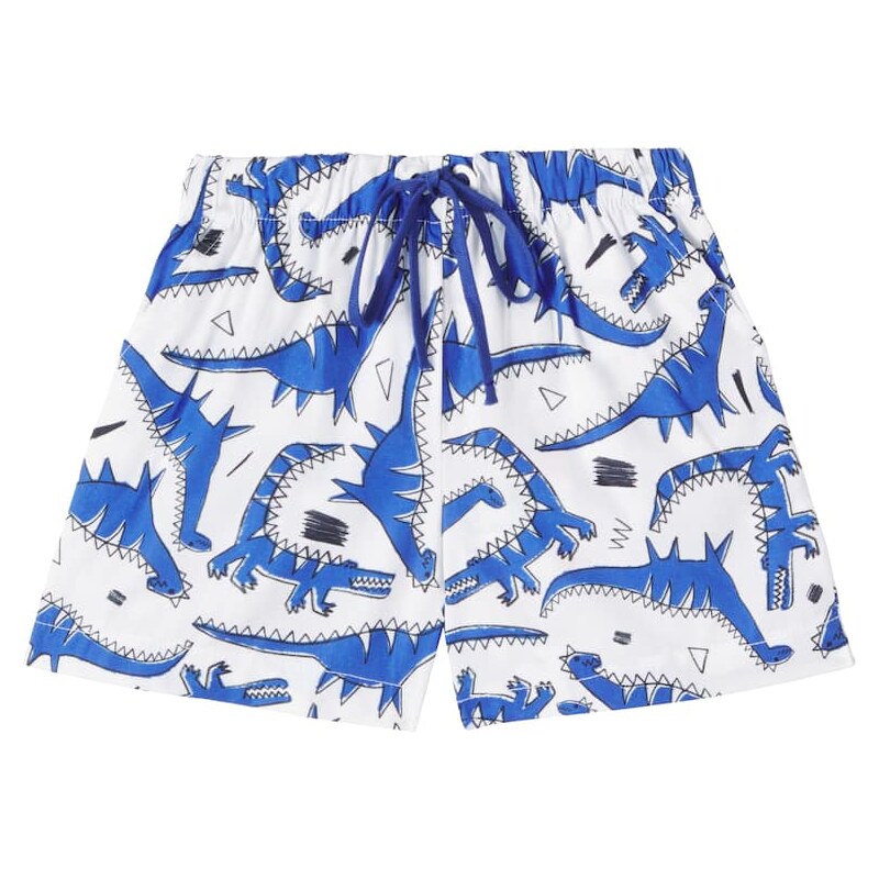Fabula FÃ¡bula Dinolinha printed cotton shorts 67974732
