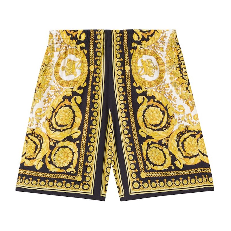 Versace Kids Barocco shorts 67943509