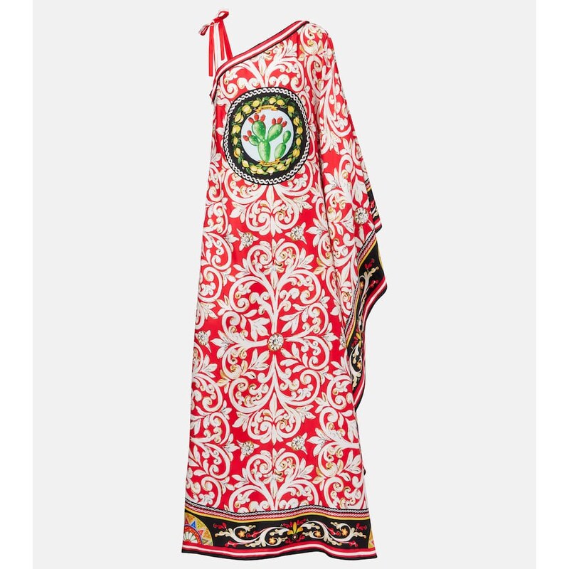 Dolce&Gabbana Taormina printed silk kaftan 68004557