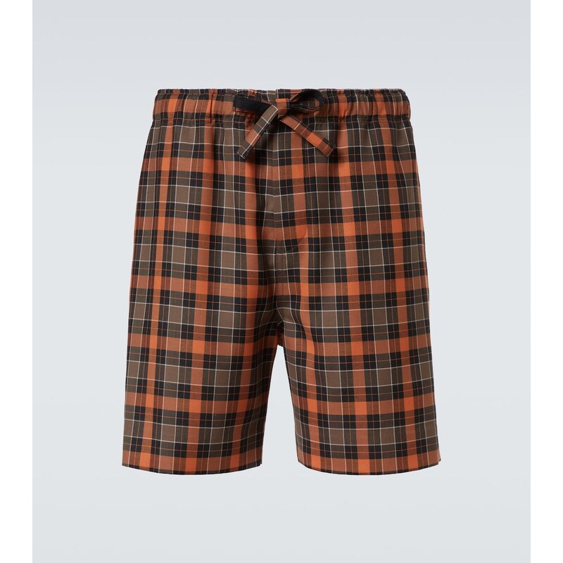 Loewe Checked Bermuda shorts 67994084